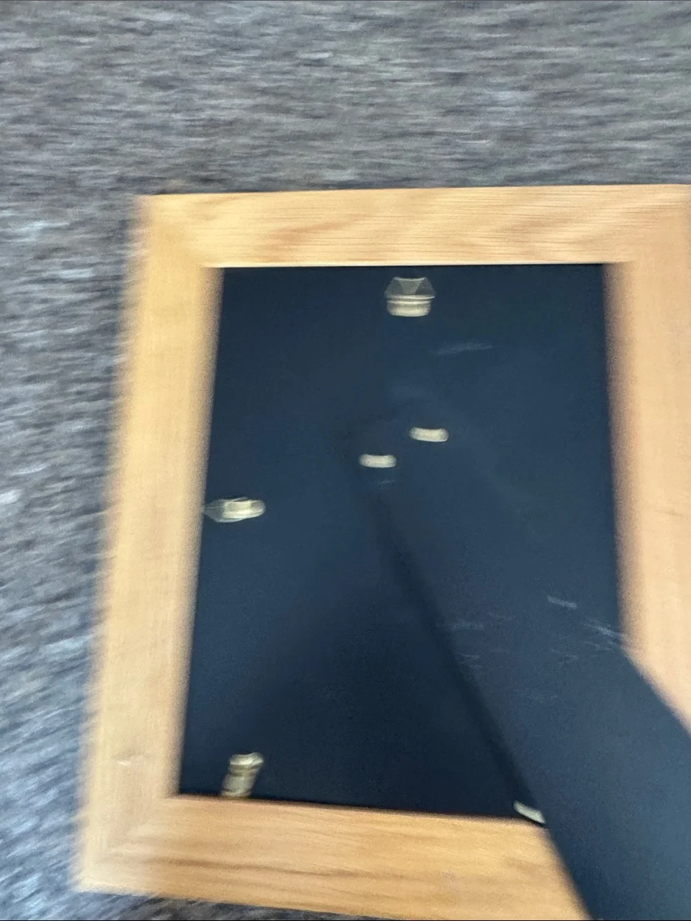 Furio Home 8x10 Wooden Picture Frame - Natural Wood tabletop or hanging display